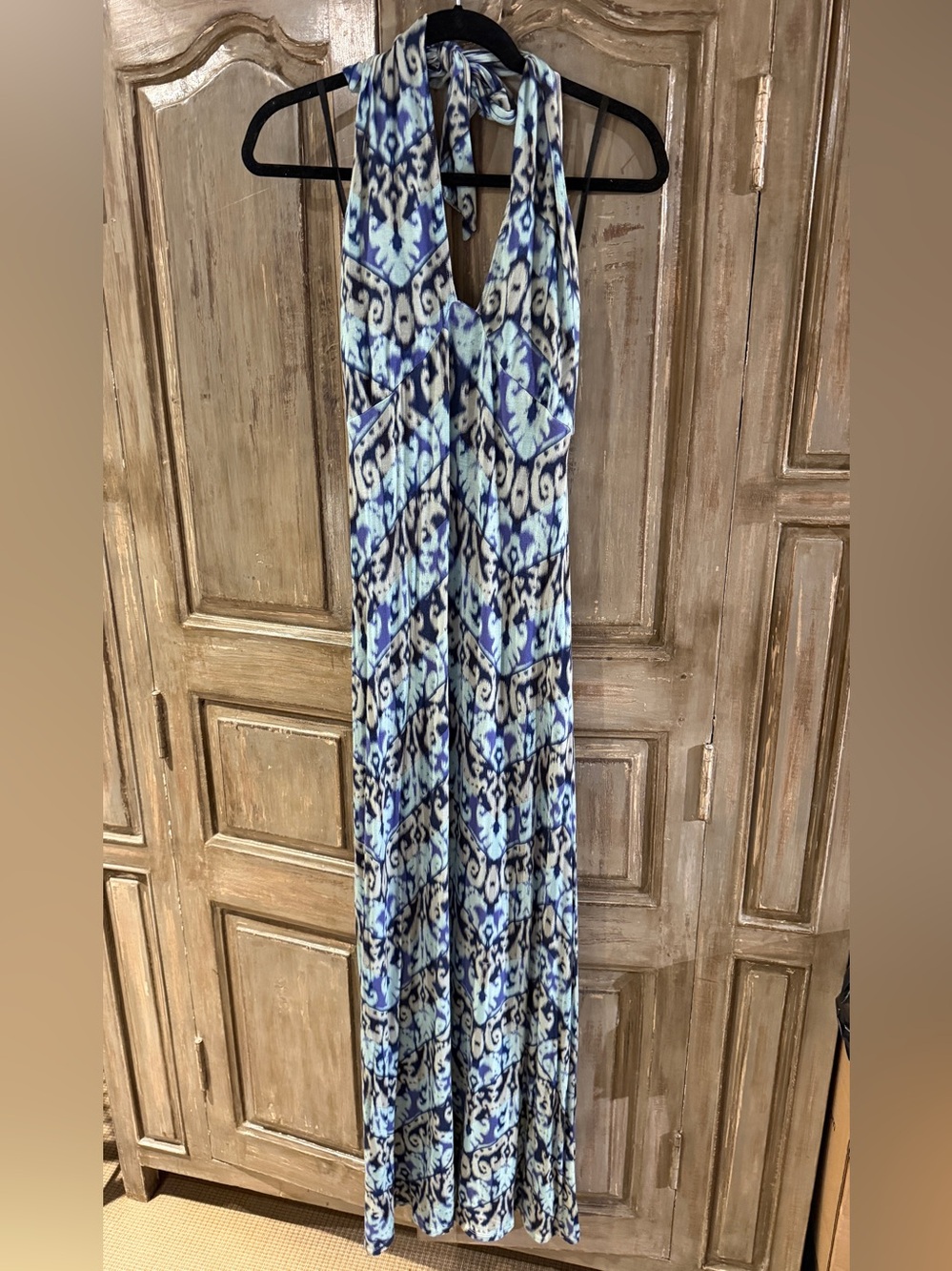 CAbi Halter Maxi Dress - EUC